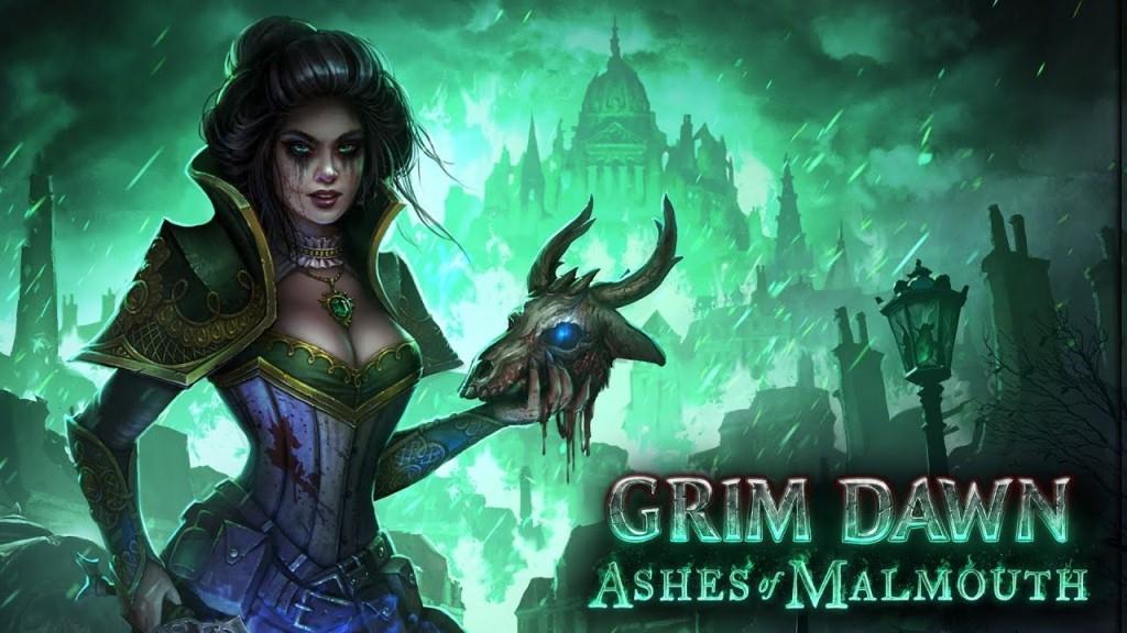 DLC Ashes of Malmouth Expansion Grim Dawn Dirilis