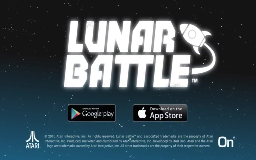 Lunar Battle Mobile Dirilis Atari