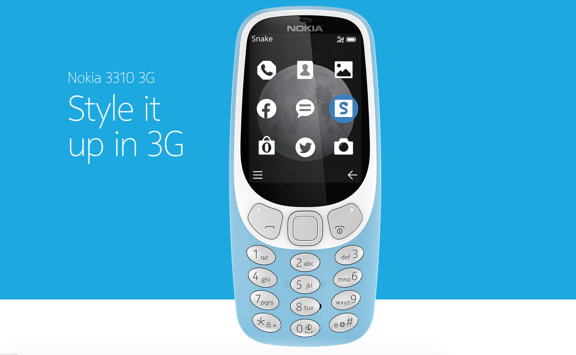 Nokia 3310 Reborn: Upgrade Terbaru 3310 Versi 3G