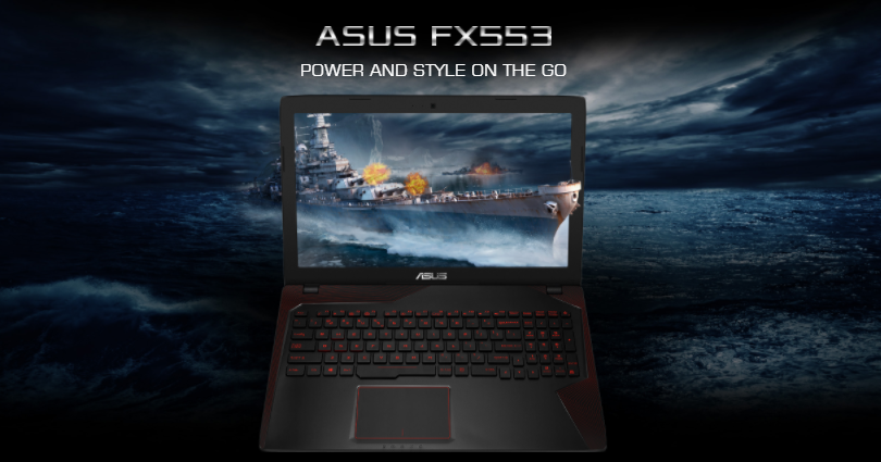 ASUS FX553VD: Laptop Kembaran Seri FX ROG