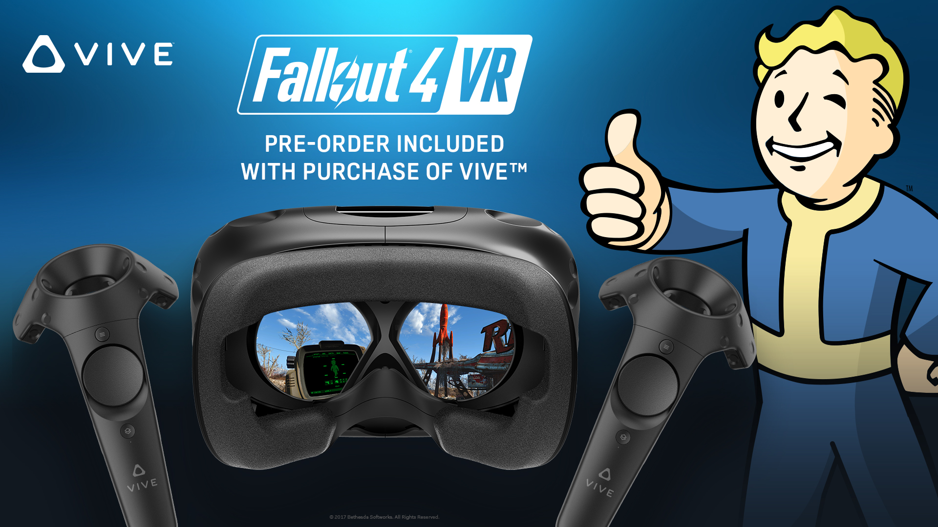 Mau Fallout 4 VR Gratis? Beli HTC Vive Sekarang!