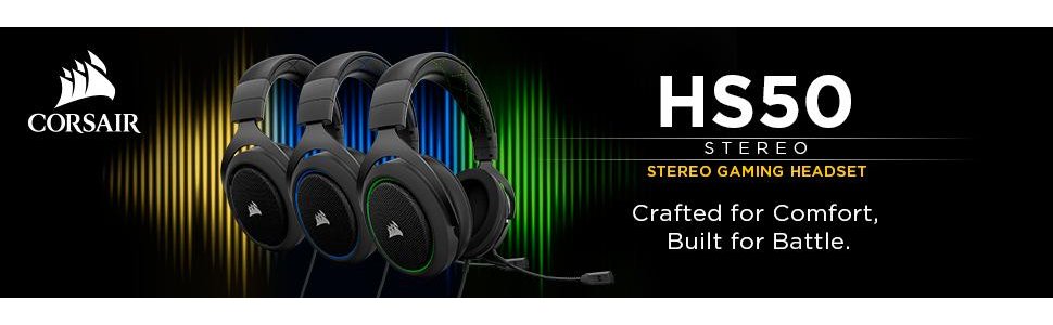 Review Gaming Gear: Headset Gaming Stereo Corsair HS50!