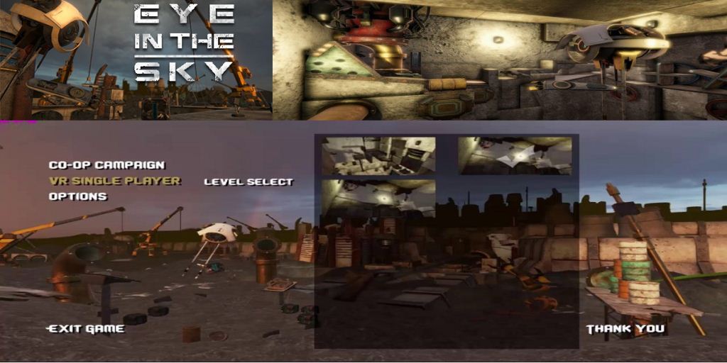 Eye in the Sky, Game VR Puzzle Asymmetrical di Steam