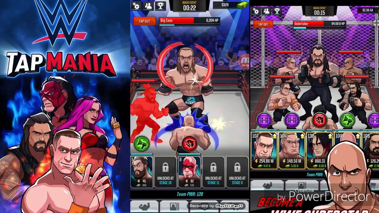WWE Tap Mania: Game Gulat Android dan iOs