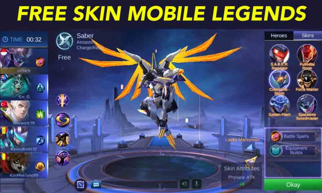 Cheat Skin Mobile Legends (ML) Terbaru di 2020, Unlock ALL!