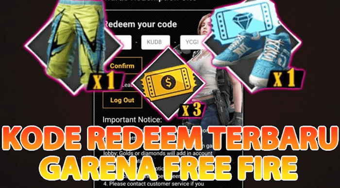Kode Redeem Free Fire (FF) Terbaru Oktober 2020, Gratis!