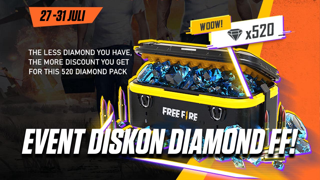 Event Less Is More Free Fire: 520 Diamond Hanya 15 Ribu!