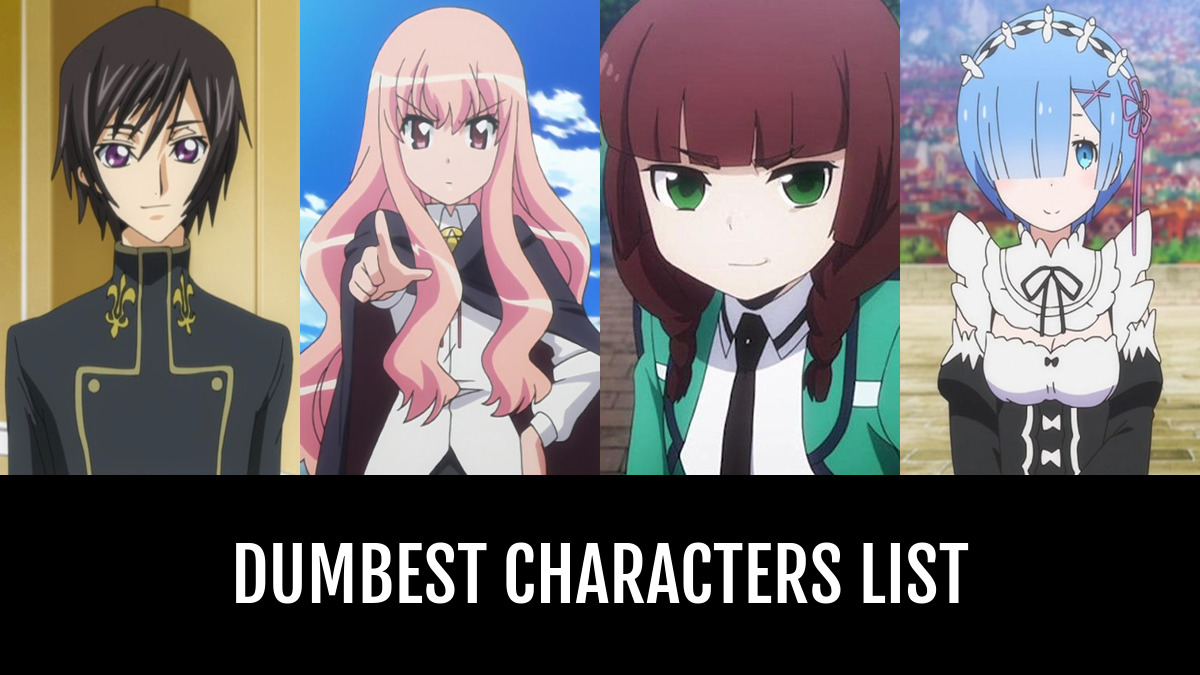 9 Karakter Anime Terbodoh dan Terbeban Dalam Sejarah!